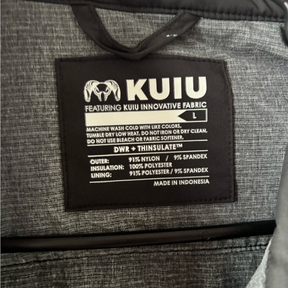 KUIU Men's Dark Gray Performance Jacket - Picture 2 of 4